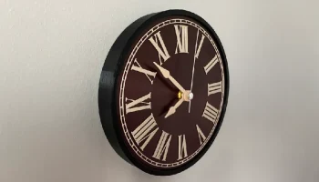 Винтажные римские настенные часы 1