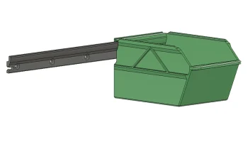 Aufbewahrungs Kontainer mit Wandhalterung, Stapelbar / Ко... 6
