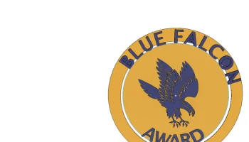 BLUE FALCON AWARD (магнит на холодильник)