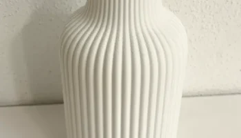Ваза Ceramic Style ребристая 1
