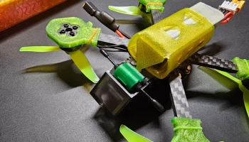 Tiny Trainer v2 Radiomaster RP1 RX и крепление для Т-анте...
