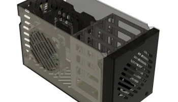 Корпус NAS ITX с 4 отсеками с возможностью горячей замены
