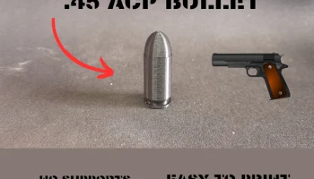 Реплика .45 ACP Gun Bullet 1:1 - боеприпасы времен Второй...
