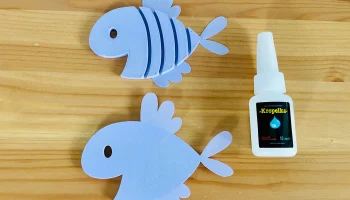Плавающая гибкая рыбка Happy Fish 6