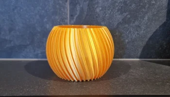 Спиральная ваза Vector Twist 6