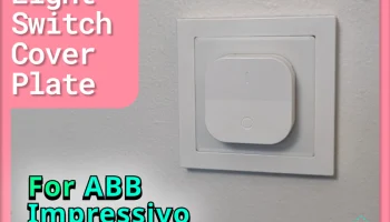 Крышка выключателя света ABB Impressivo