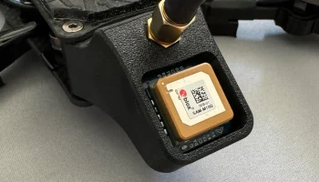 Антенна AOS 5 V5 SMA и крепление GPS M10 1