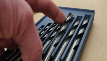 Набор сверл Fisch 3-10 мм Bradpoint Gridfinty Tray 2