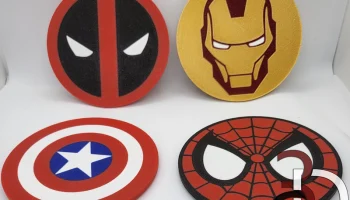 Магниты/подставки на тему Marvel (набор 1)... 1
