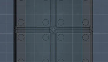 Резьбовая антенна Xform 4:1 Gridfinity Box 2x4...