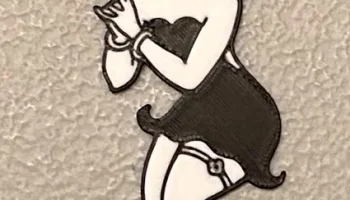 Многоцветный магнит Betty Boop