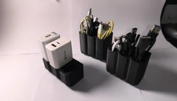 Система зарядного устройства и держателей кабеля SK&Aring;DIS 8