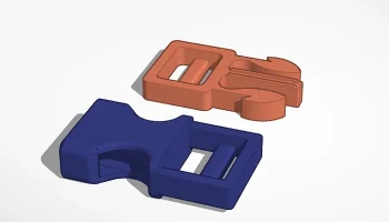 Защелка Фастекс для одежды 32мм