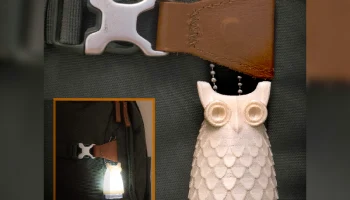 Светильник безопасности для школьной сумки Cute Owl
