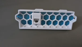 Задняя юбка Voron 0.2r1 с сеткой трапецеидального искажения Задняя юбка Voron 0.2r1 с сеткой трапецеидального искажения