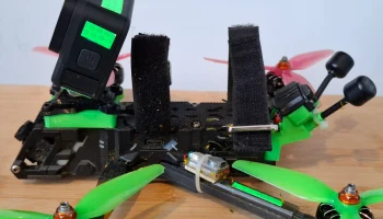 iFlight Nazgul 5 Evoque Walksnail Антенное крепление реми... iFlight Nazgul 5 Evoque Walksnail Антенное крепление реми...