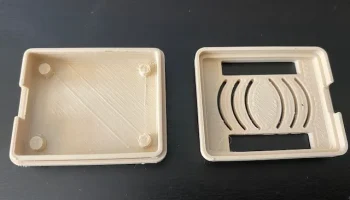 Мини-футляр для макетной платы ESP32 D1. Файл WEMOS + STEPS 7