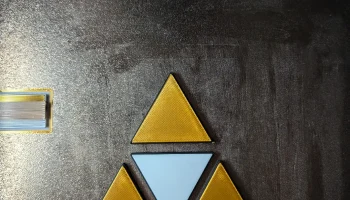 Легенда о Зельде - Магниты на холодильник Triforce... 1