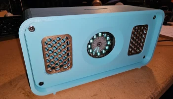 Аналоговые часы с VFD (Kosbo)