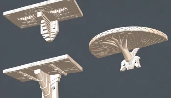 Маленькие полки для домашнего декора