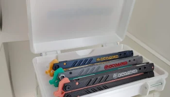 Чехол и вставка Balisong для 4 ножей Arasaka.