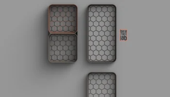 Штабелируемый стиль сота коробки для сушки 110x110x40mm ... 1