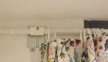 Curtain Rod holder for using IKEA R&Auml;CKA with 3M Command ...