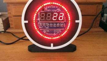 Корпус модуля вращающихся светодиодных часов DS1302 (мод... 4