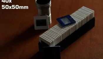 40 контейнеров для слайдов 35-мм пленки...