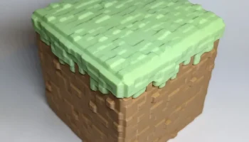Контейнер блоков травы Minecraft 2