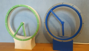 Ремикс Hollow Clock V (синхронизация времени через Интер...