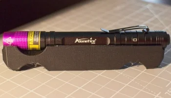 Крепление для фонаря Alonefire SV64 Mini 3W UV 2
