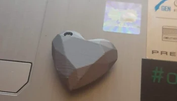 сердце низкополигональная