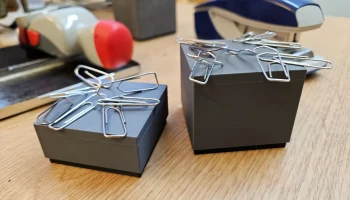 Magnetw&uuml;rfel f&uuml;r B&uuml;roklammern - Магнит-куб скрепки для бу... 6