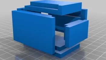 Коробка с выдвижным верхом (настройка для 3D-принтеров и ... 1