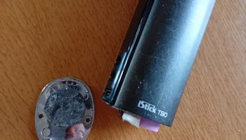 Замена аккумулятора iSTick T80 18650 1