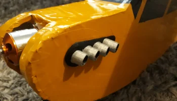 Выхлопная система RC самолета 6