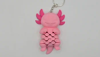 Брелок Cute Mesh Flexi Axlotl 1