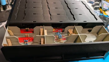 Вставка MultiBuild Bin для сортировщика резисторов и ком... 2