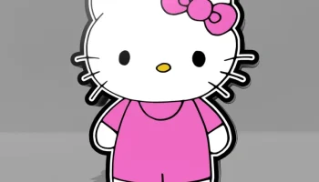 Светодиодная лампа Hello Kitty Lightbox
