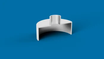 Аквариум с гравийным куполом пещеры...