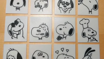 Магнитная доска для эмоций Snoopy - покажите свое настрое... 3
