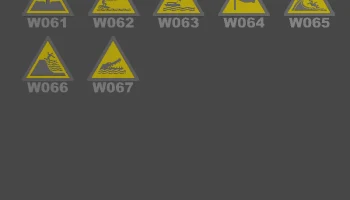 Коллекция предупреждающих знаков ISO 7010 (полная) / Warn... 3