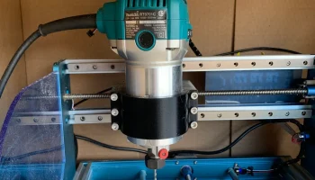 3018 CNC Линейные направляющие и модернизация оси Z. 1