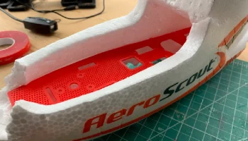 Лоток для сервомотора и аккумулятора Horizon AeroScout 1... 1