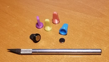 Маленький магнит с ручкой для подвешивания фотографий, бу... 2