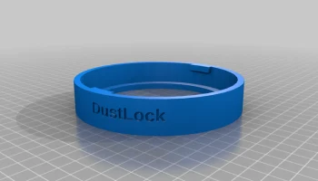 DustLock - механизм поворотного замка для сбора пыли при...