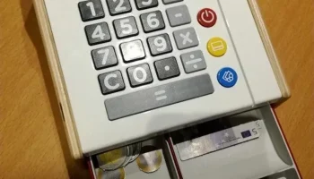 ikea DUKTIG - кассовый аппарат - дополнительный денежный...