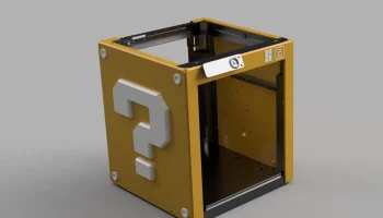 Мод корпуса блока Bambulab P1P Super Mario - Carcasa 4