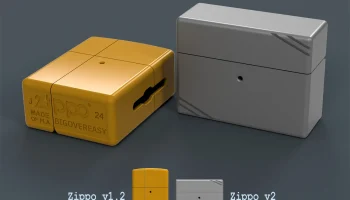 Чехол Zippo для AirPods Pro 2 2